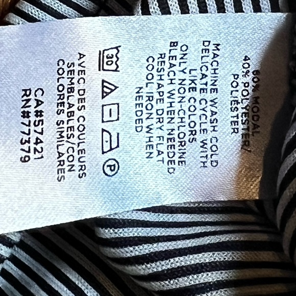 Ann Taylor Factory v-neck top with faux knot - Picture 5 of 5